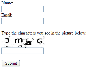 XSLT Function with Captcha
